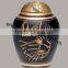 latest modern brass made urn for decoration | 2015 wholesale urn standing on the floor | cremation used urn
