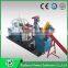 Flat die pellet machine wood pellet machine with CE Easy operation mobile small wood pellet production line