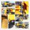 garden tractor and snow removel equipment mini loader with front end loader for sale