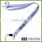 Promotion hot topic good quality satin ribbon lanyards wholesale