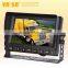 trailer reversing system with trailer backup vision camera