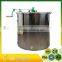 hotsale durable 6 frames stainless steel manual honey extractor; manual honey extractor ;