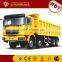 man dump truck SHACMAN brand dump truck with crane for sale