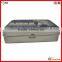 large rectangular jewelry packaging tin box