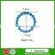 Factory Wholesale Personalized Thailand Silicone Bead Wristband/Silicone Bead Bracelet