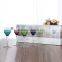 145ml Purple cocktail glass mug Blue cocktail galss mug Green martini glass