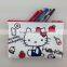 2015 hot selling new silicone pouch with zipper puller