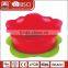 Wholesale high quantity kitchen vegetables colored strainer plastic collapsible colander