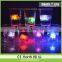 Liquid active LED champagne glass ;High leg glass LED cocktail glass ;Flash led Beer Glass