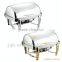 Induction Roll Top Stainless Steel Electric Chafing Dish Wholesale