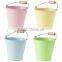 Newest ourdoor garden metal flower pot hanging planter