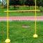 adjustable soccer/football/fitness/lacrosse training equipment agility pole hurdles