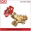 3/4 Male Pipe Thread x 3/4 Female Solder Brass wall faucet