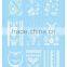 High Quality Body Jewelry White Color Temporary Hand Tattoo Sticker For Men T005-008