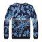 100% cotton high quality knitwear with special point and flower pattern