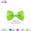 Decorative colorful handmade girls ribbon hair bow clips for long hair