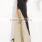 clothing/women Casual dresses/Color Block Mock Neck Maxi Tent Dress