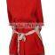 oem rpet eco-friendly bib apron with customs logo in embroidery or print