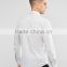 Long Sleeve Chest Pocket Button Down Collar Mens Pre Shrunk 100% Cotton Breathable Slim Fit Casual White Point Dress Shirts
