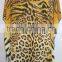 Leopard print crystal embellished tie up kaftan CAFTAN tunic poncho blouse