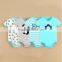 MOM AND BAB 2015 Baby Clothes Set 100% Cotton Embroidery Baby Romper Gift Set 4in1