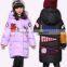 2016 New Fashion Medium Style Hoody Kid Down Jacket