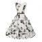 Walson Womens 50's Rockabilly Vintage Style Evening Party Tea Dresses Swing Skaters