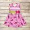 Kids Boutique Clothing Baby Girls Sleeveless Dress Baby Skirt Bulk Wholesale2017