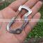 Survival Gear Mini Carabiner Keychain Multi Tool Kit Key Chain