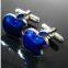 fashion enamel blue apple cufflinks