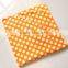 2015 china supplier plain color dot microfiber baby hooded towel