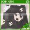 NO MOQ promotional 22*22'' custom printed polyester black white bandana