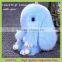 2017 New Rabbit Fur Ball Keychain Bag Plush Key Ring Car Key Plush Pom Poms Ball