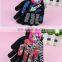 2015 Clearance Item Double Layer Men Skull Offset Knitted Men Gloves
