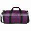 Custom fashion high quality sports duffel and folding travel sport bag with ball holder