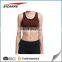 Oem Custom Nylon Spandex Dry Fit Gym Wear Sexy Sports Yoga Bra For Women