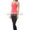 Nylon spandex high quality yoga tank top