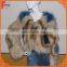 real dyed fashion design raccoon fur coat