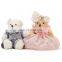 Pretty Stuffed Plush Couple Teddy Bear Wedding Cute Bride And Groom Valentine Stuffed Soft Toy Plush Bear Teddy