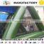 Outdoor playground inflatable zipper line for sport equipment