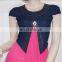 Muslim chiffon with top denim jacket gown dress for elegant ladies