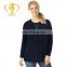 High quality wholesale sweater simple design women shirt model blouse