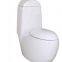 New design China factory One-Piece Ceramic bathroom siphonic white color s trap Wc Toilet