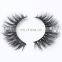 D002 New Fashion Luxury 3D volume real mink fur eyelash 100% real mink fur eye lashes