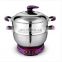 Cooking appliance multi function electric steamer