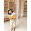 6573/Rabbit Print Wholesale High Quality Girls Sweatshirt Huge Peter Pan Collar Cotton Causal Sweater