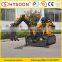 Chinese cheap mini backhoe loader for sale
