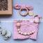 Baby Comforter Blanket Pacifier Clip Chain Set