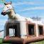 horse jumper inflatable bouncer jumping bouncy castle bounce house
