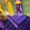 Purple Inflatable Bounce House Kids Jumping Castle Playhouse Inflatable Slide Como